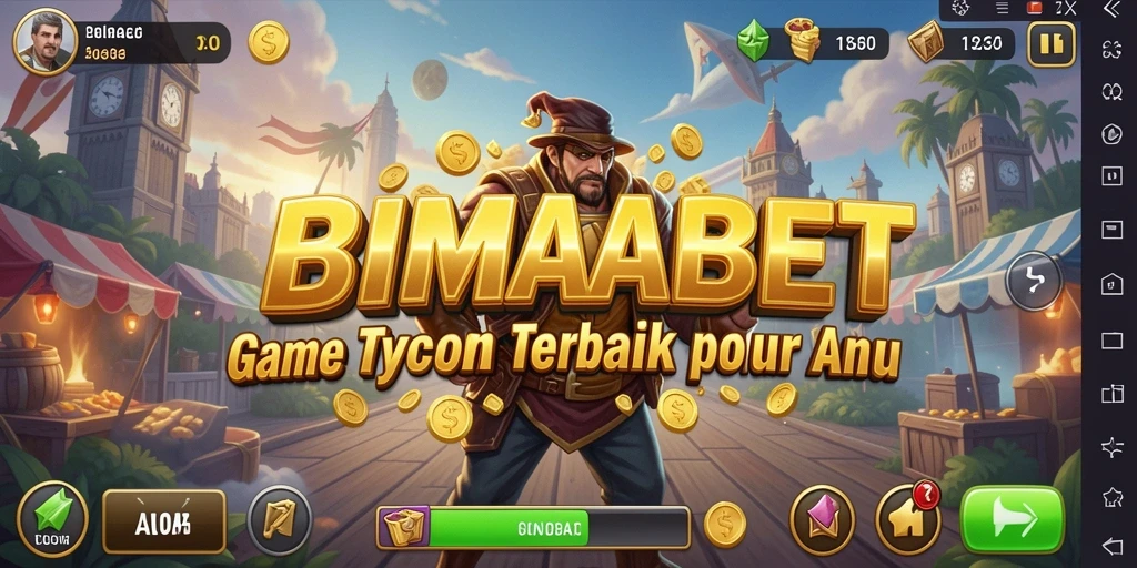 Tampilan menarik dari gameplay BIMABET yang penuh warna dan strategi.