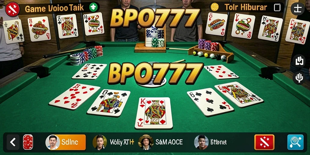 Tampilan gameplay BPO777 yang seru dan interaktif.