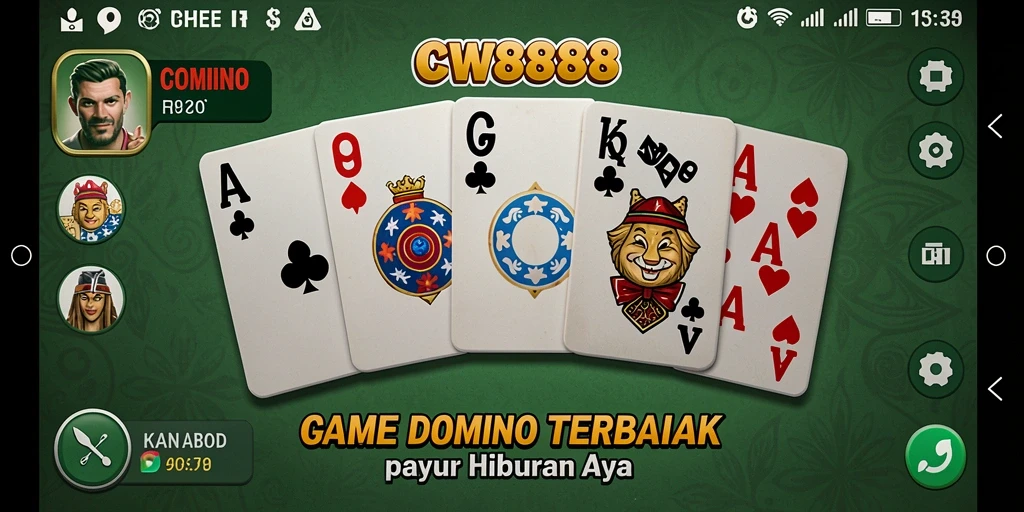 Gameplay seru Domino di CW8888 dengan grafis menarik.