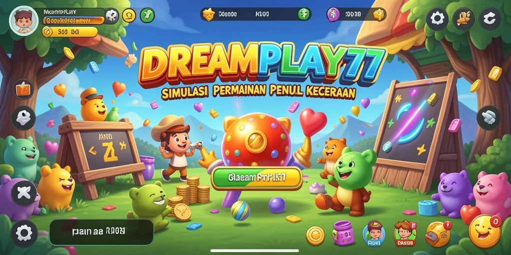 Tampilan gameplay <strong>DREAMPLAY77</strong> yang menarik dan interaktif.