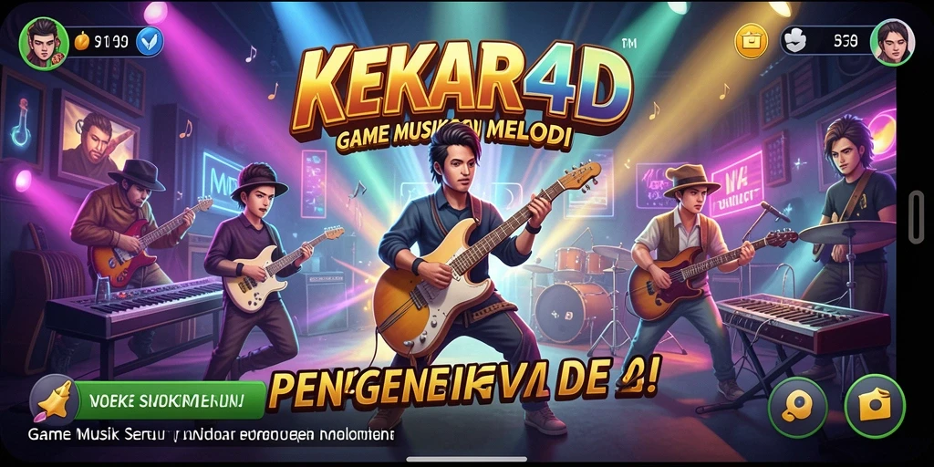 Tampilan menarik dari gameplay KEKAR4D yang menyenangkan.