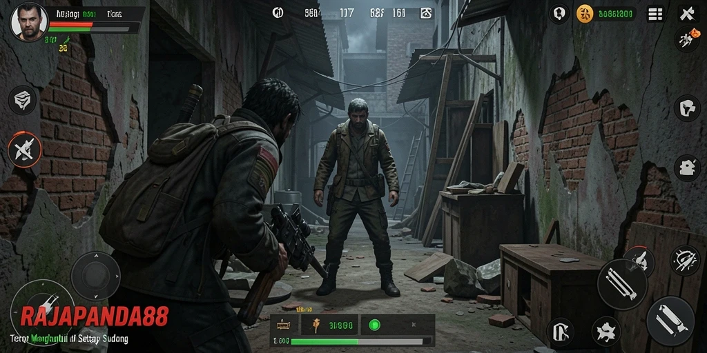 Gameplay RAJAPANDA88 yang mencekam dan menegangkan.