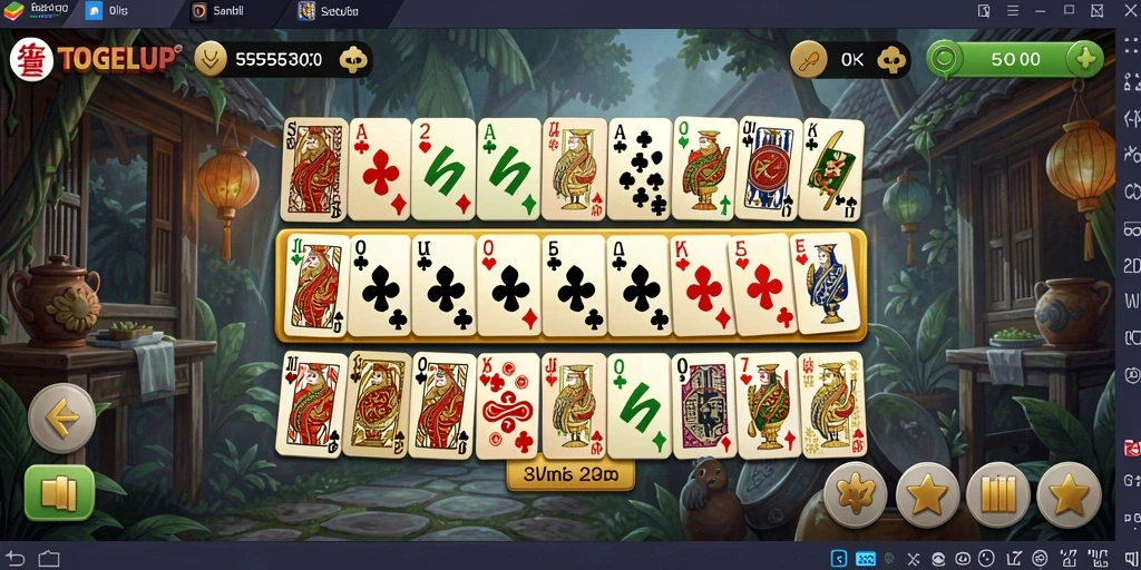 Screenshot gameplay dominonya yang seru dan menarik.